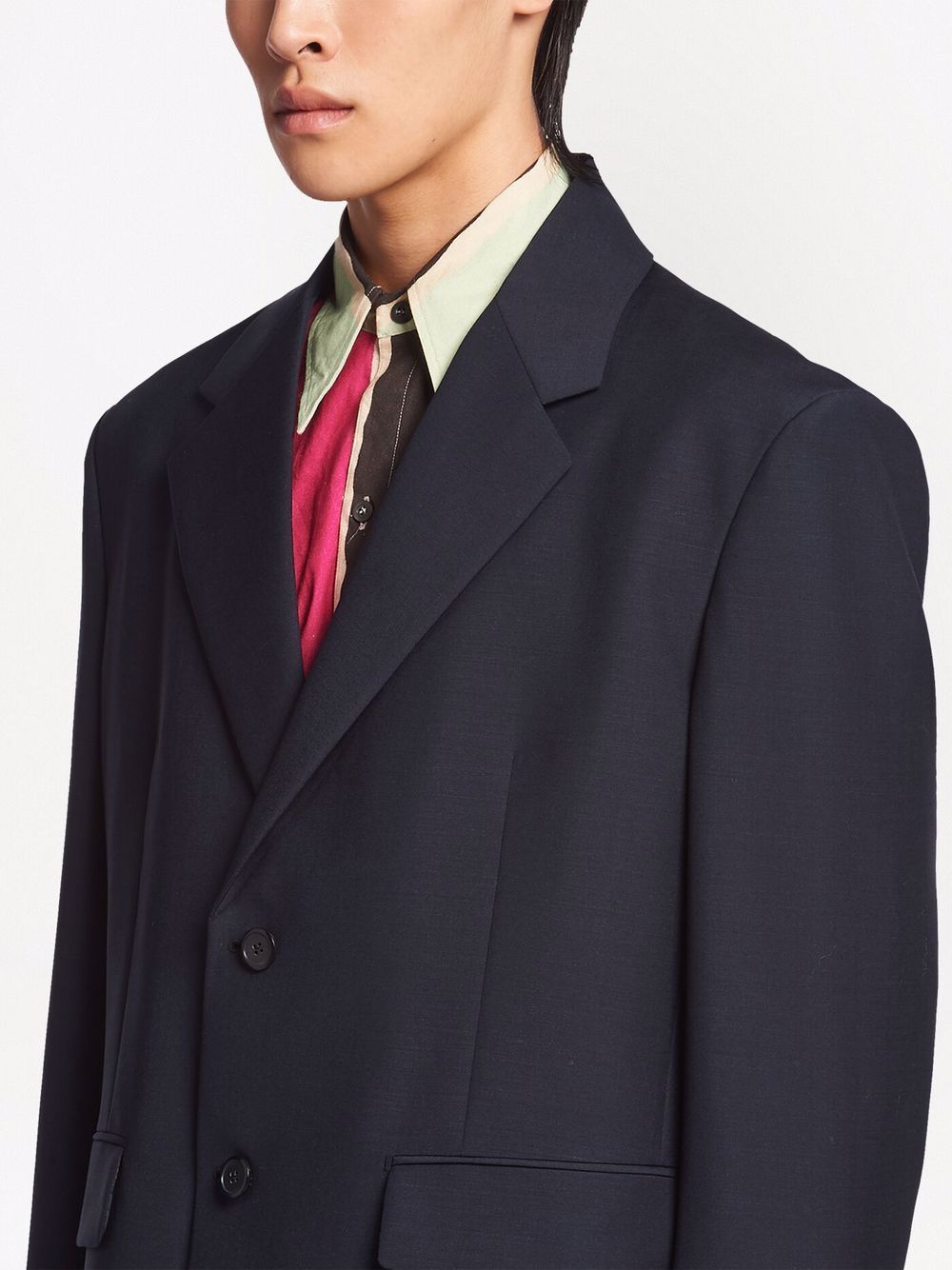 Prada Giacca Blue Wo Wm Blazer - Men