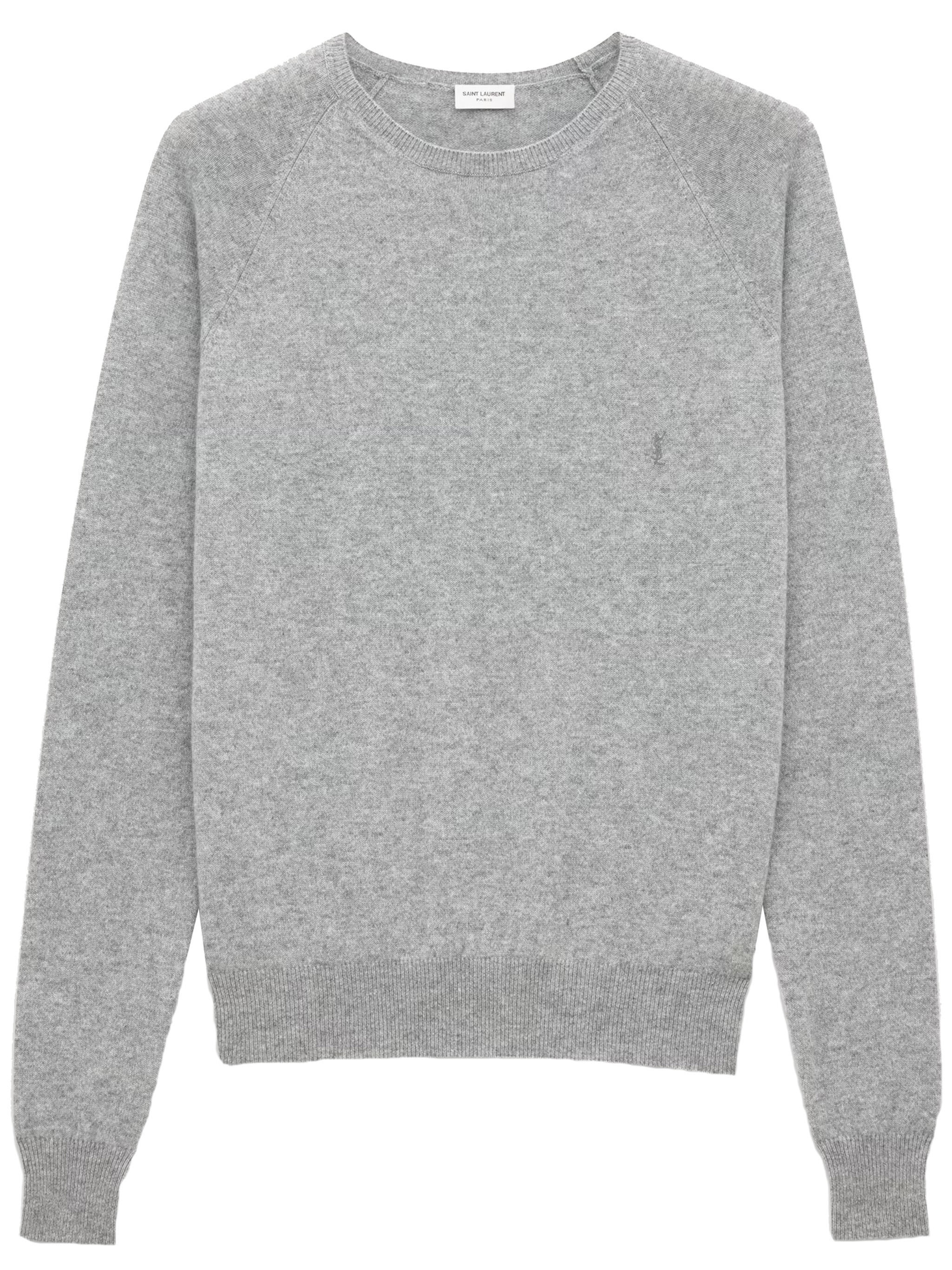 Saint Laurent Pull Grey Maglia - Men