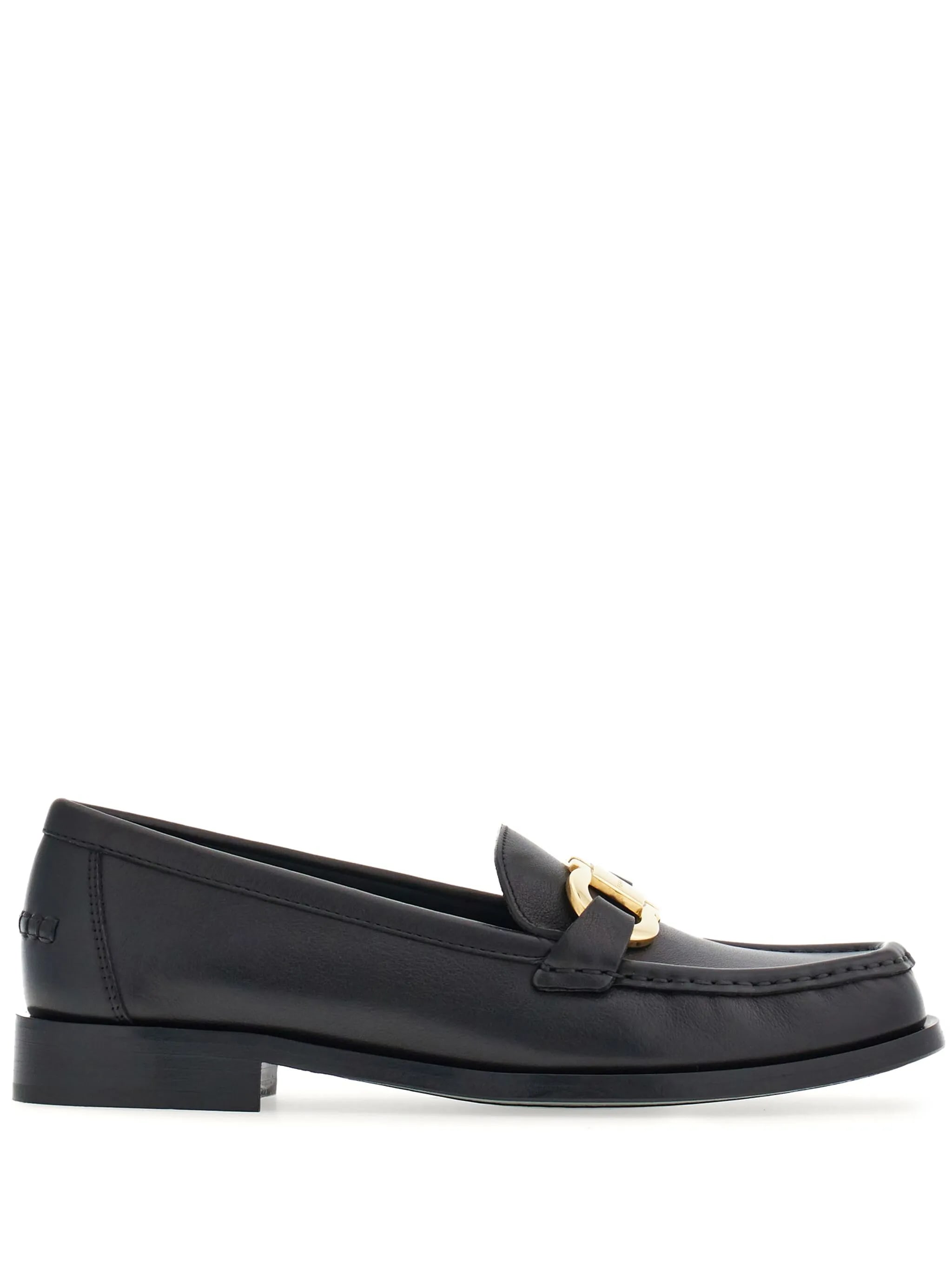 Ferragamo Maryan 2 Black Leather Calzature - Women