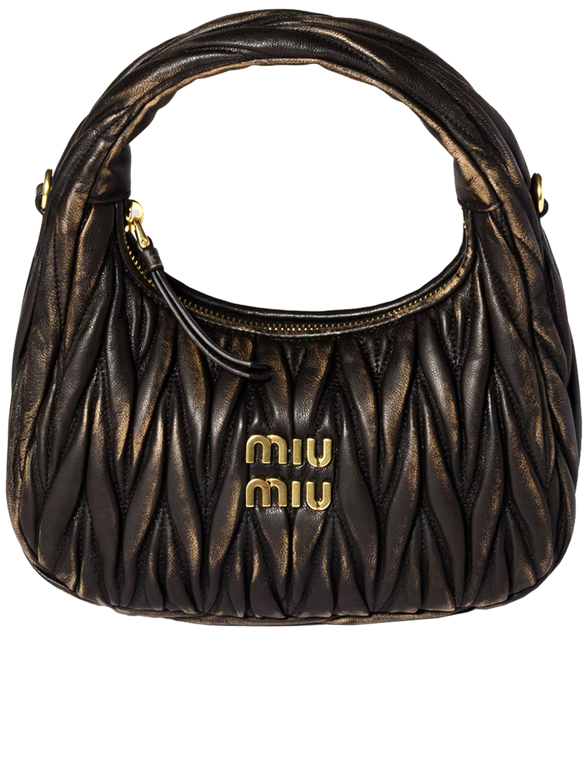Miu Miu Sacca Brown Leather Borsa - Women