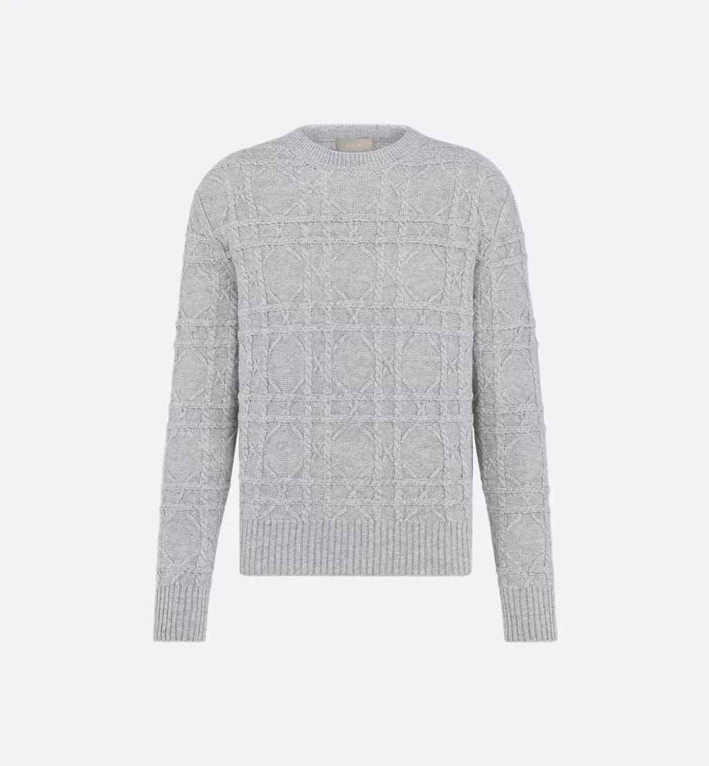 Christian Dior Knit Top Grey - Men