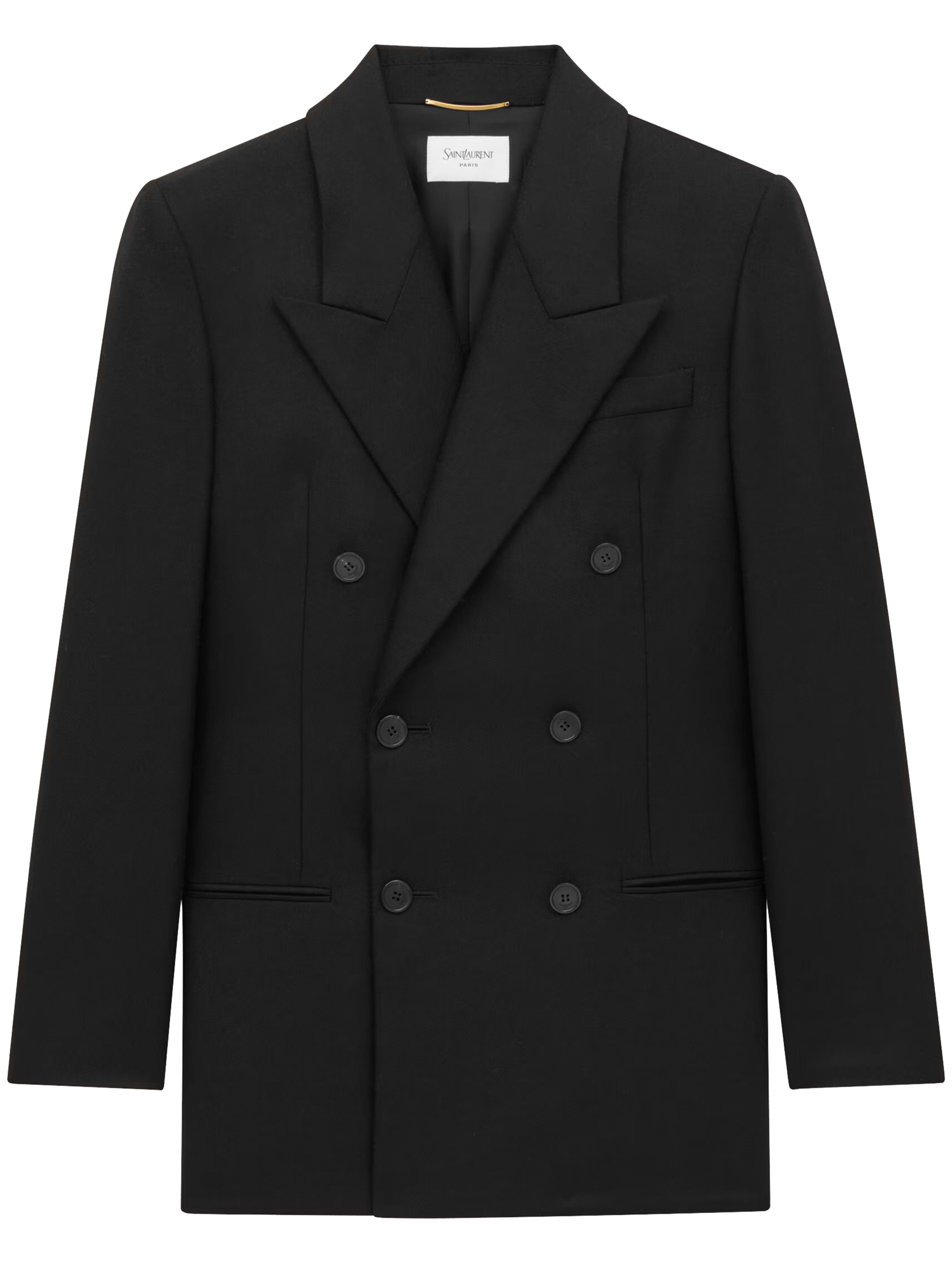 Saint Laurent Giacca In Cashmere Black Blazer – Women