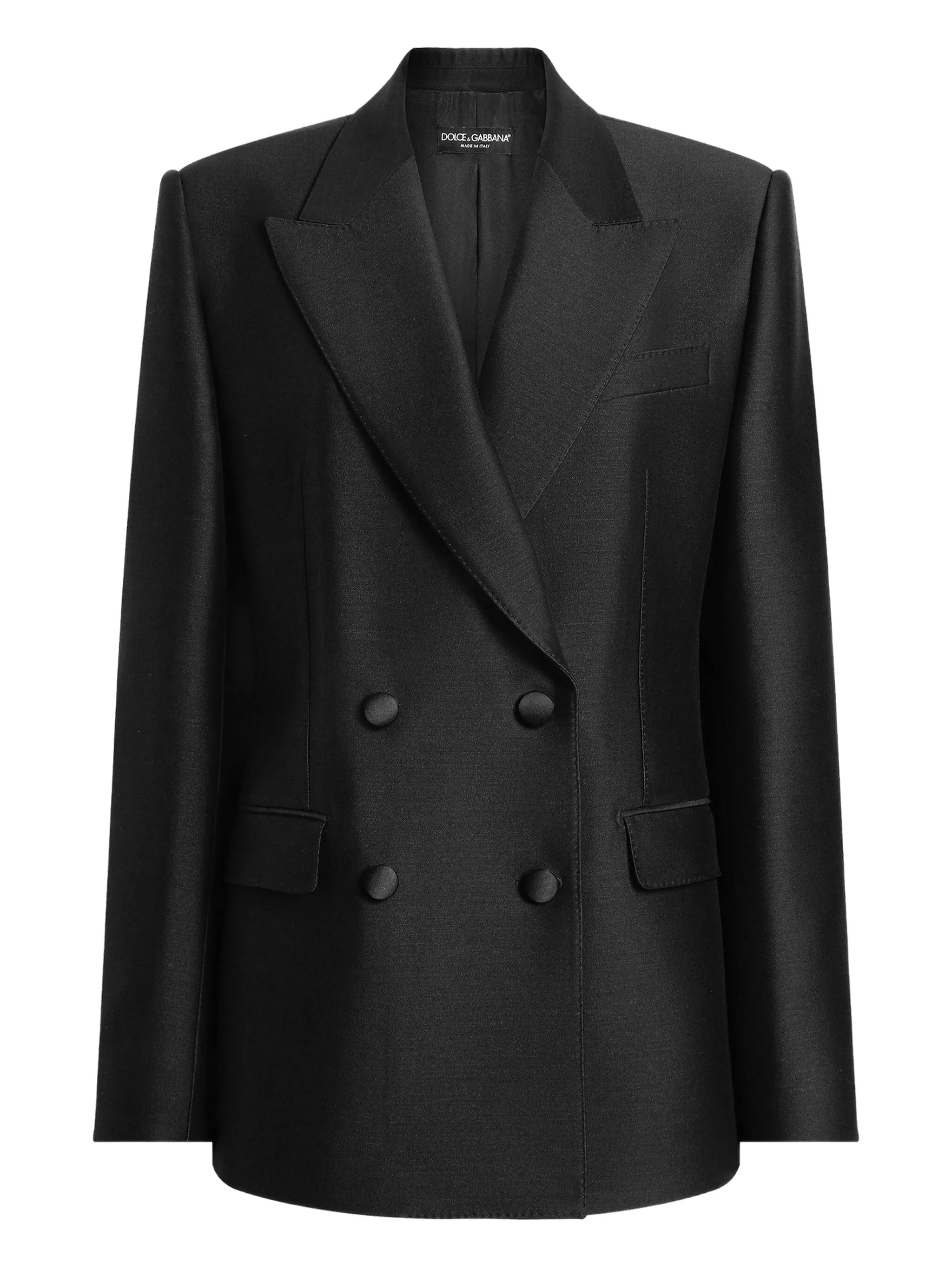 Dolce & Gabbana Giacca Black Blazer – Women
