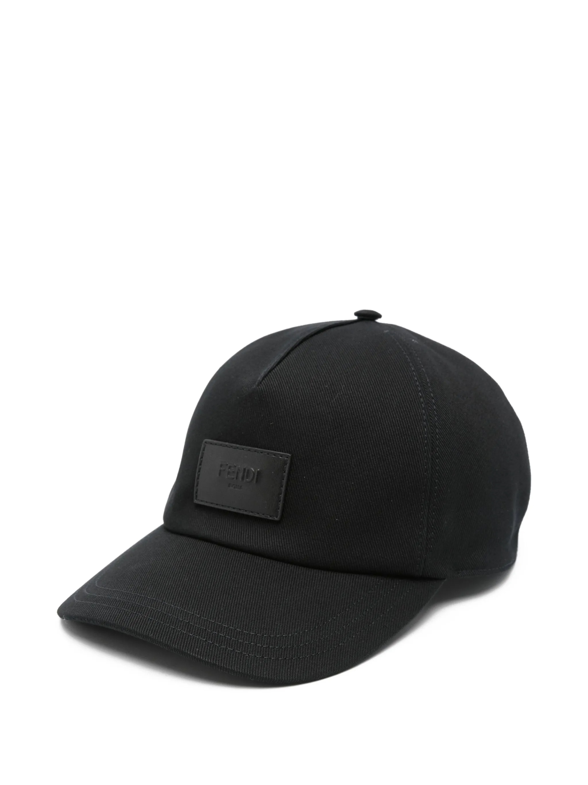 FENDI Fendi Baseball Black Cappello - Unisex　フェンディ ベースボール ブラック ハット - ユニセックス