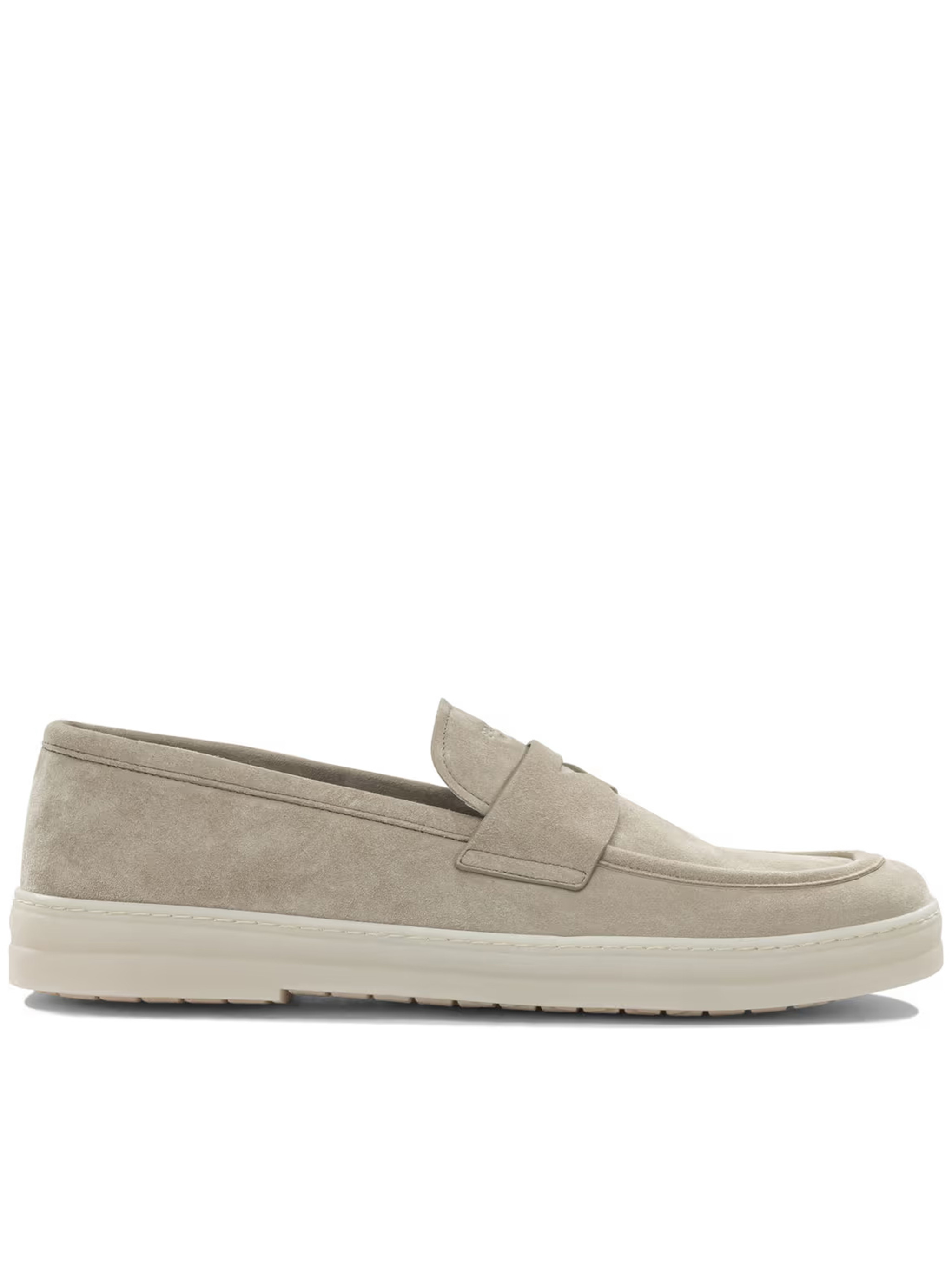 Prada Mocassini Nude & Neutrals Calzature - Men