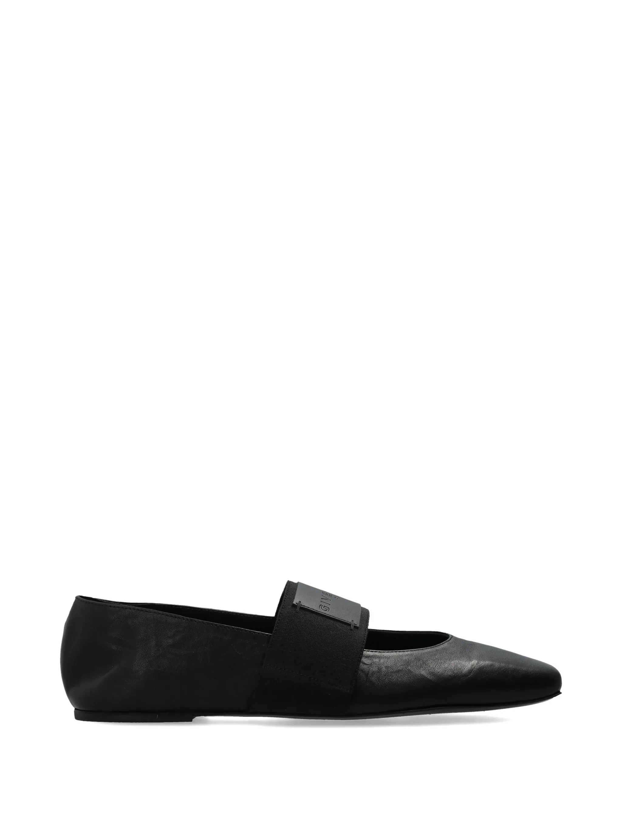 Givenchy Sliced Square Ballerina Tonal Black Calzature - Women