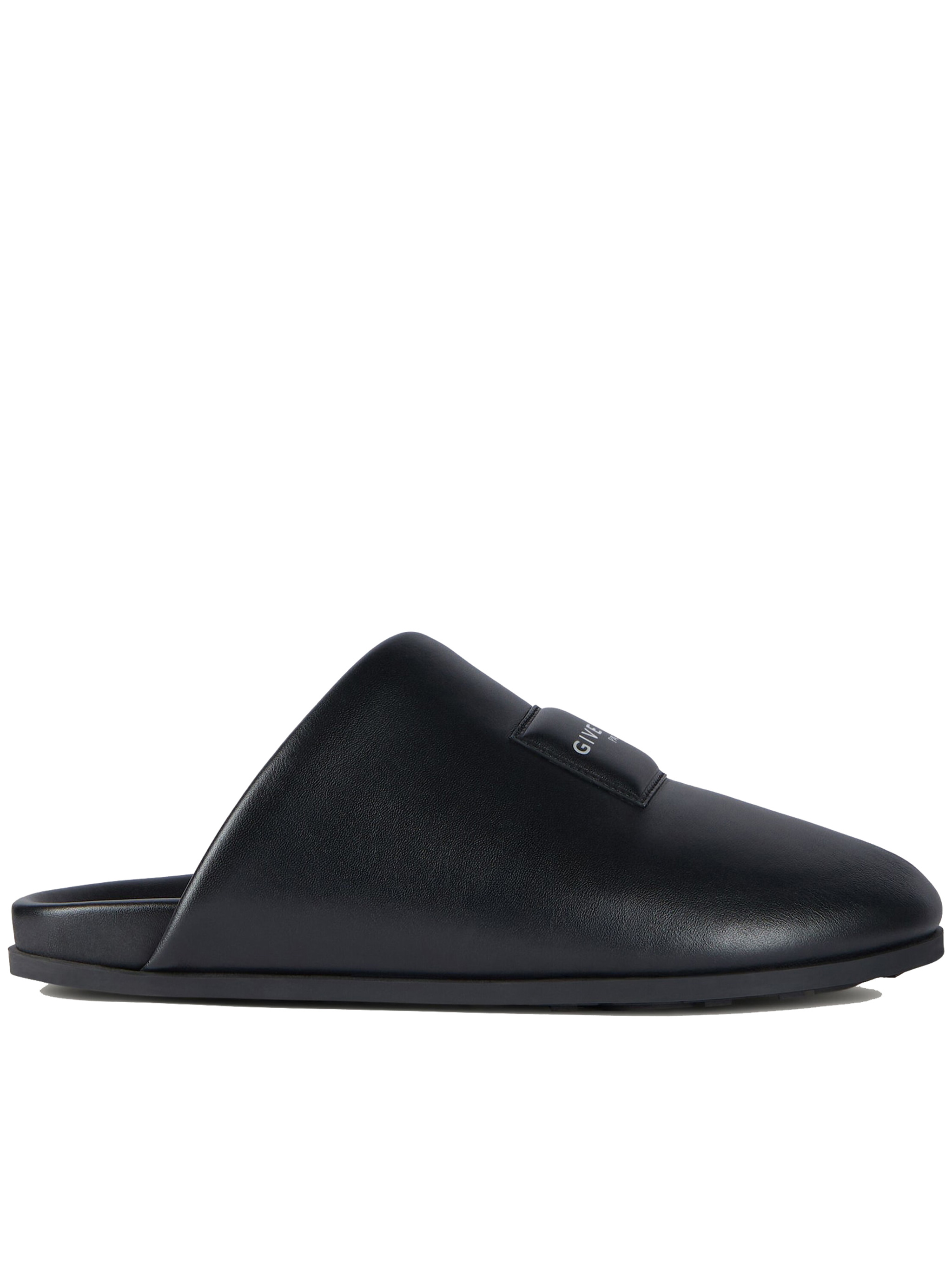 Givenchy Puffy Mules Black Lamb Skin Calzature - Men