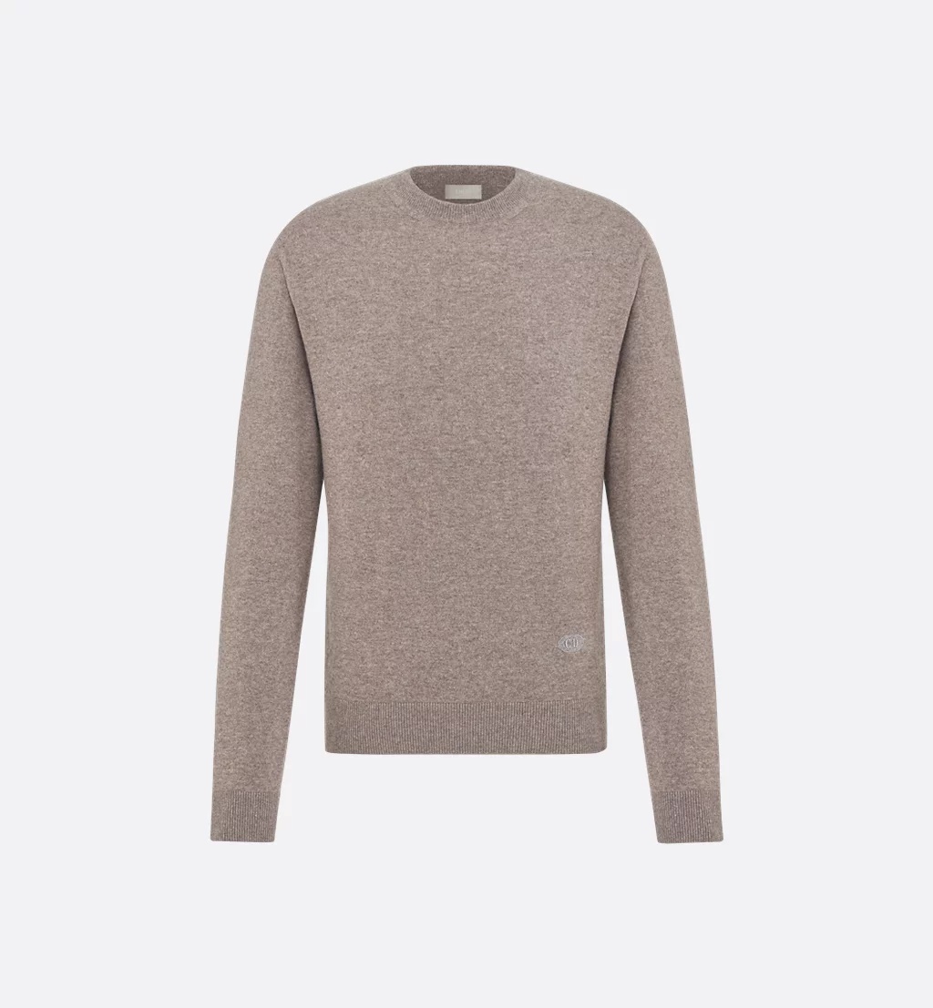 Christian Dior Men's Brown M. Knit Top Maglia