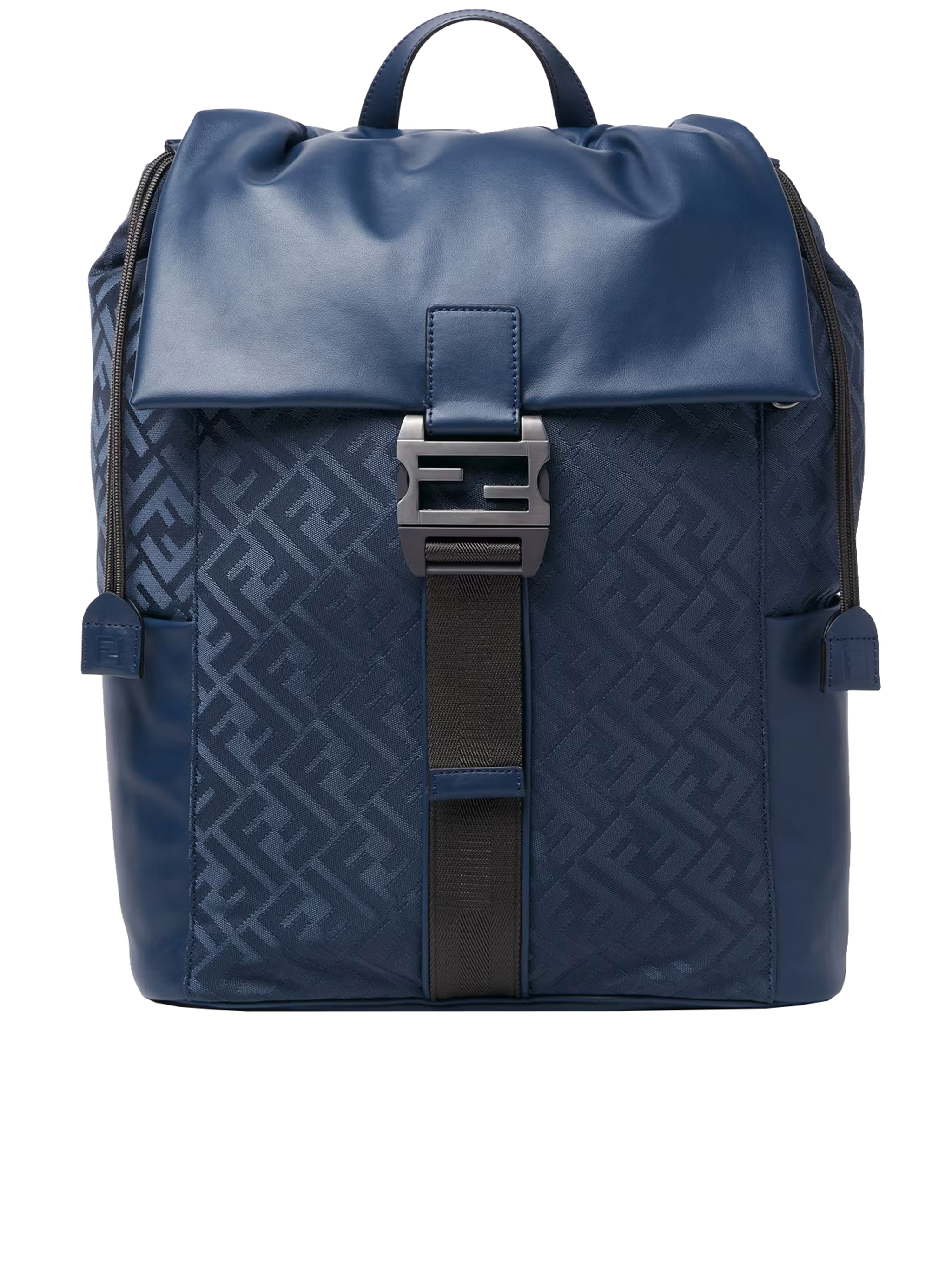 Fendi Baguette Backp Nylon Ff Grace Blue Borsa – Women