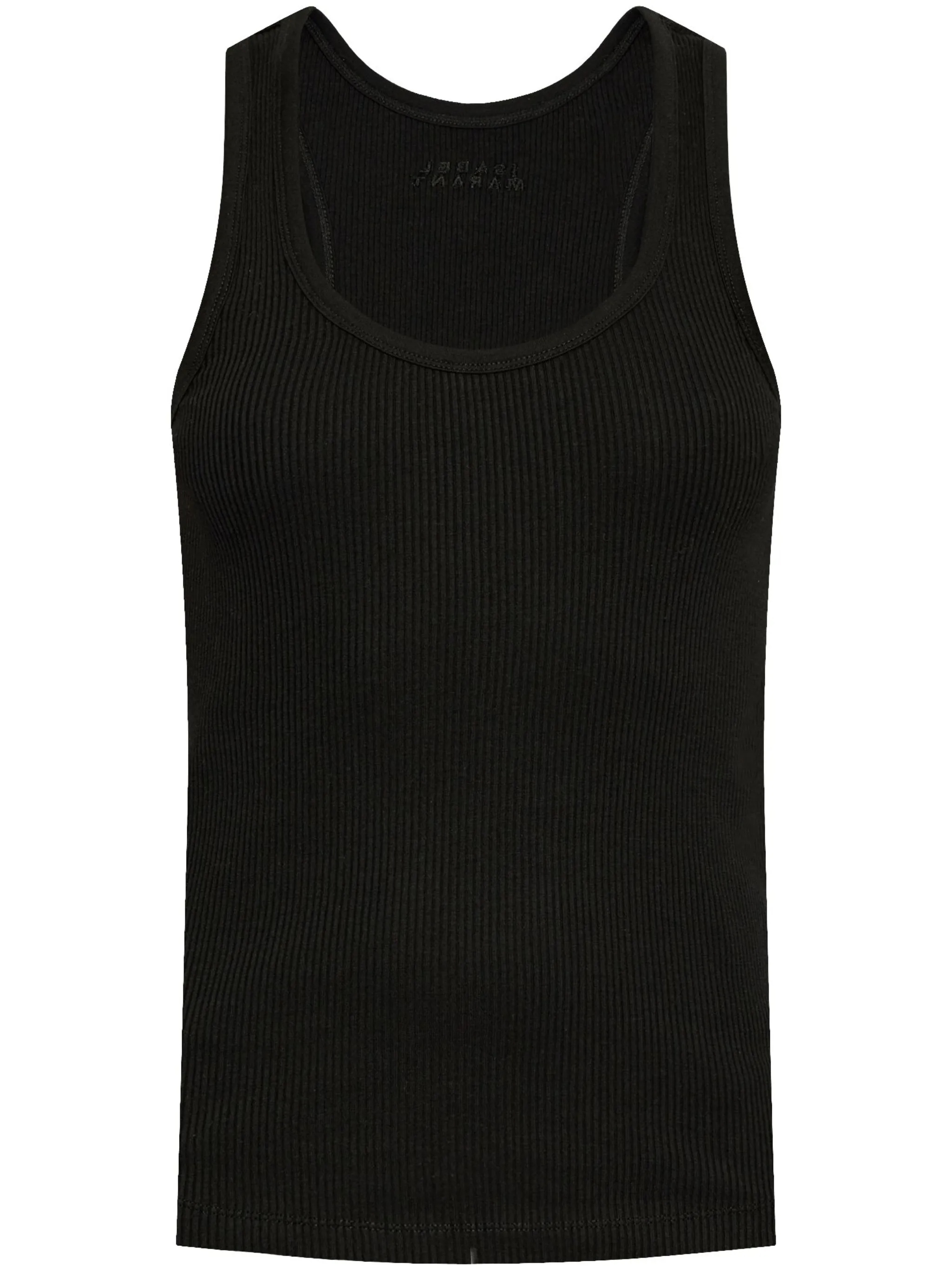 Isabel Marant Women's Black Thea Tee Shirt T-Shirt