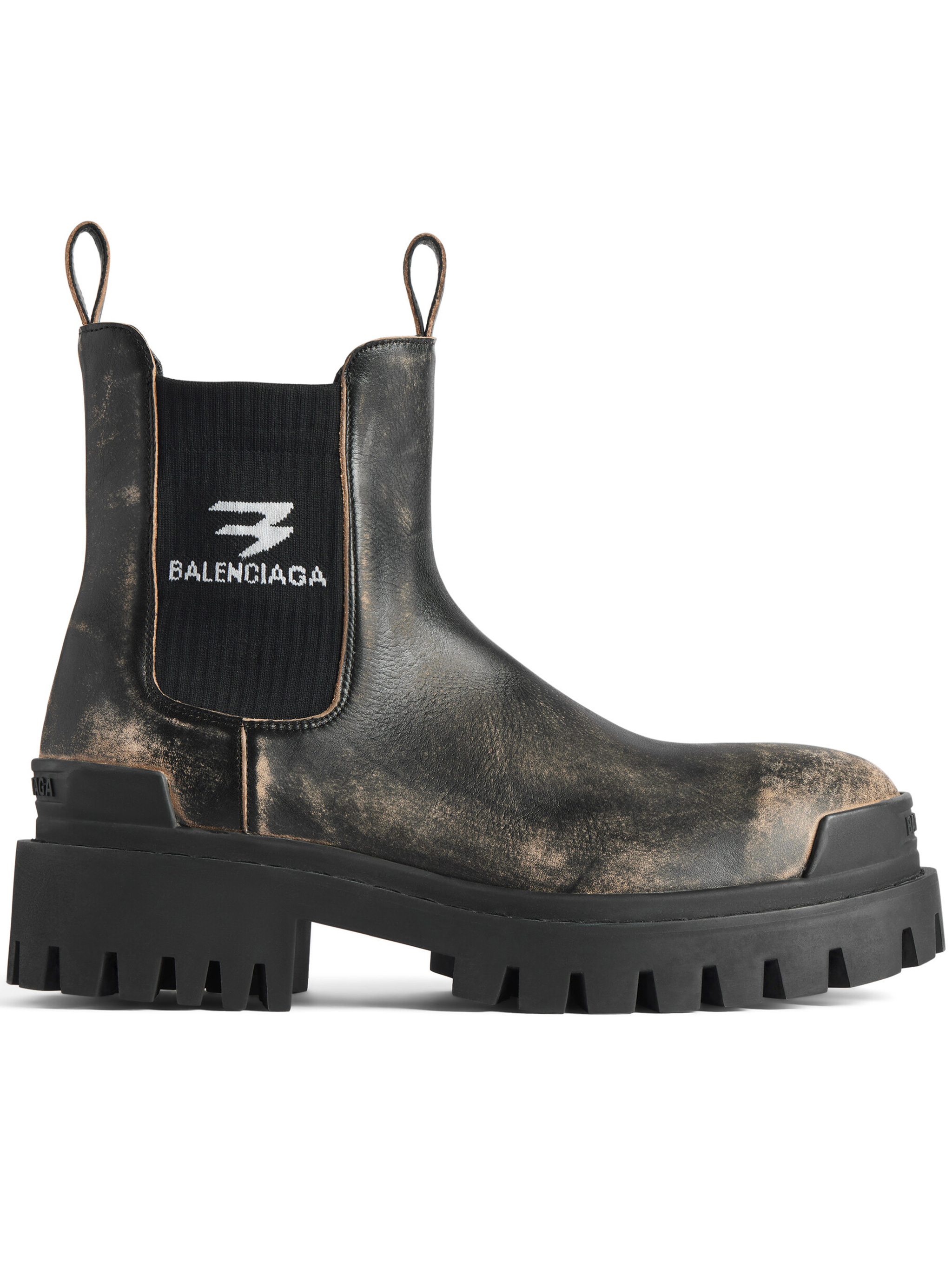 Balenciaga Strike Chels Black Calzature - Men