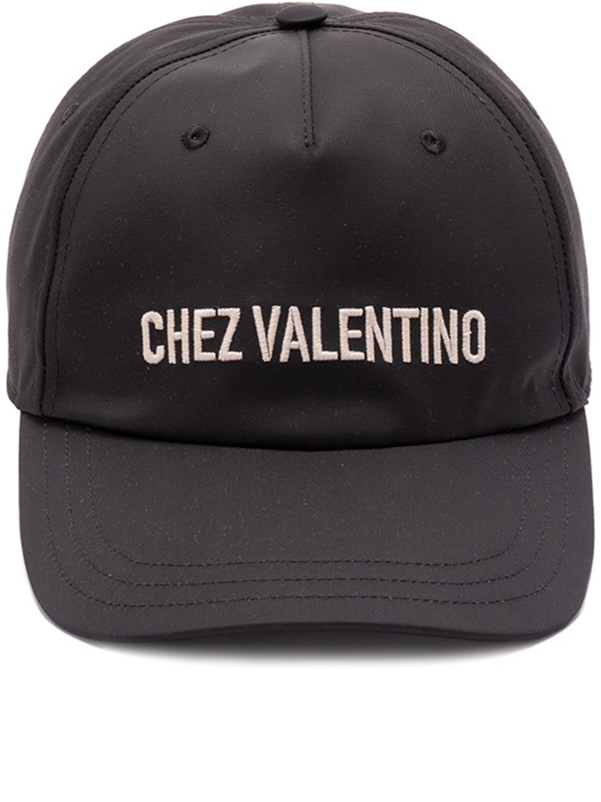 VALENTINO Valentino Baseball Hat Black Cappello - Men　ヴァレンティノ ベースボール ハット ブラック ハット - メンズ