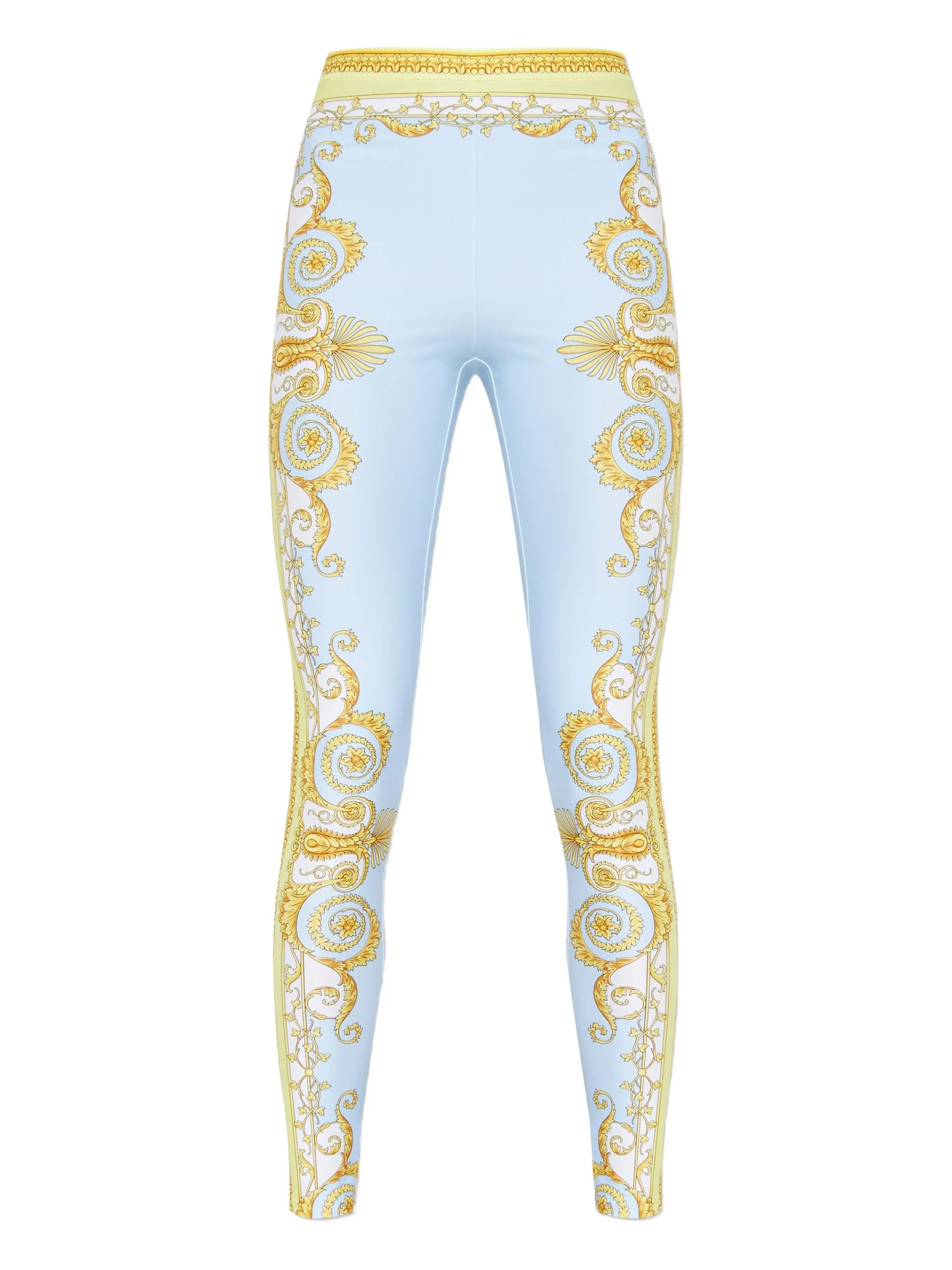 Versace Leggings Multicolour Pa Ea Pantaloni – Women