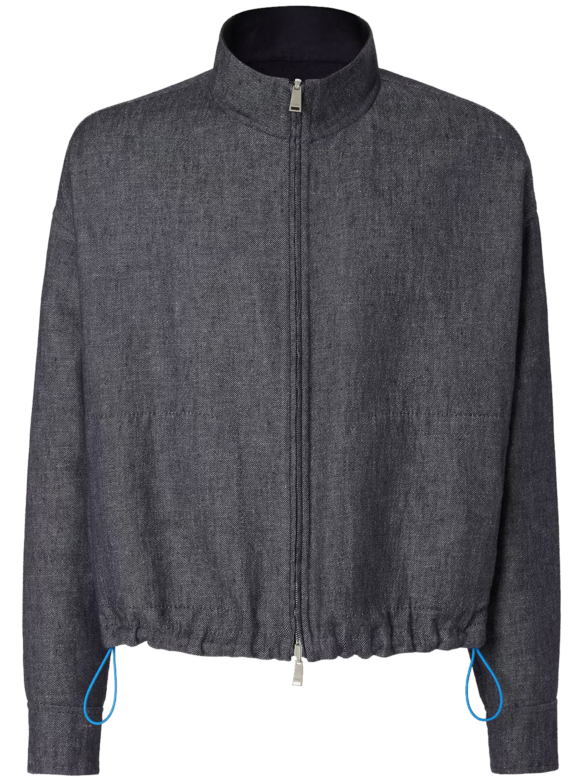 Fendi Blouson Rev Denim Double Blue Giacca – Men