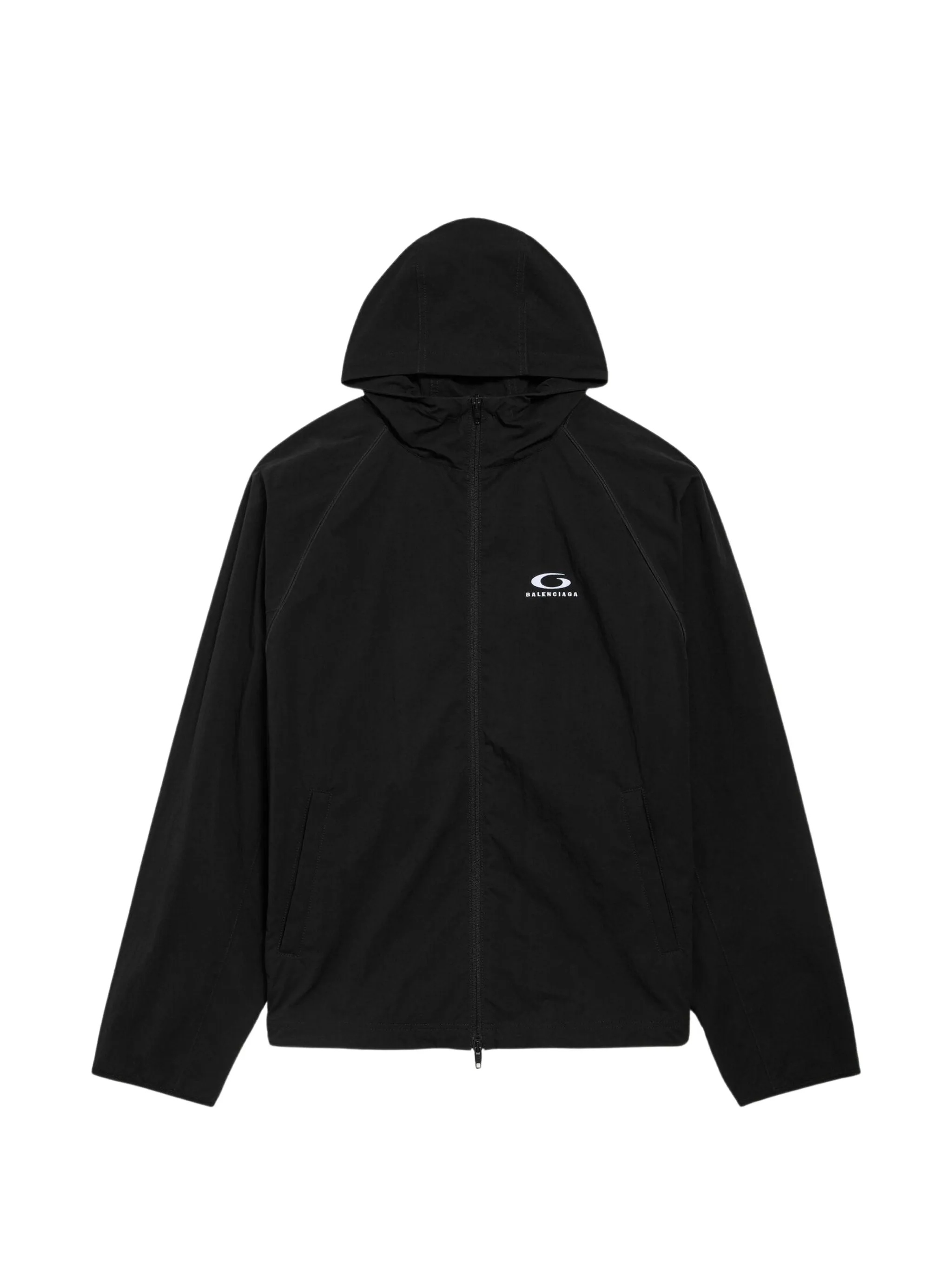BALENCIAGA Balenciaga Technical Tracksuit Jacket Black Giacca - Men　バレンシアガ テクニカル トラックスーツ ジャケット ブラック Giacca - メンズ